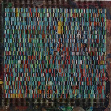 Original Abstract Expressionism Abstract Painting by Naqsh Raj