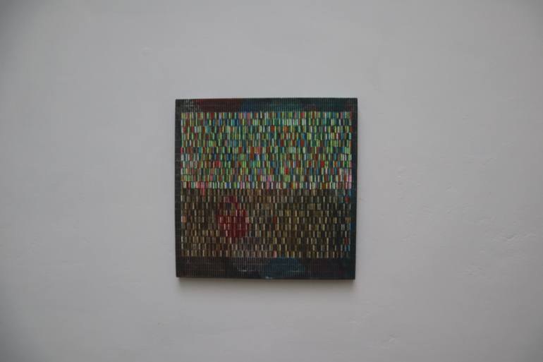 Original Abstract Expressionism Abstract Painting by Naqsh Raj