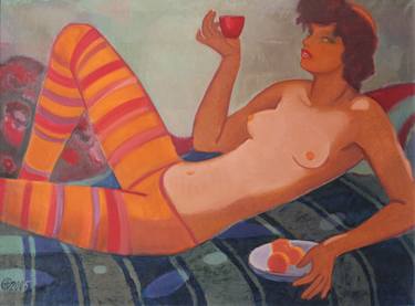 Print of Figurative Love Paintings by Natali Sima-Pavlyshyn