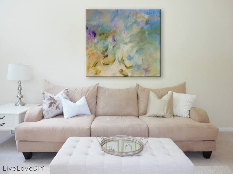 Original Abstract Painting by Sharon Zappha Barfoot