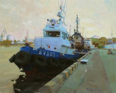 Print of Ship Paintings by Vadym Suvorov