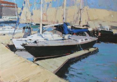 Print of Yacht Paintings by Vadym Suvorov