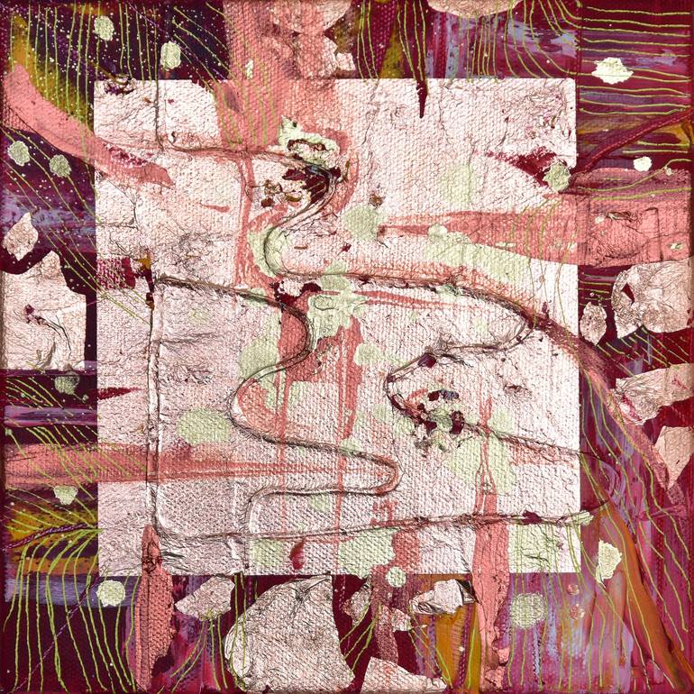 VIVALDI (Four Seasons) - Quadriptych 40x120 inches Painting by