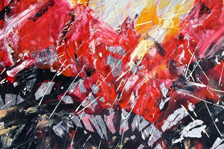 Original Abstract Landscape Painting by Oksana Davyda