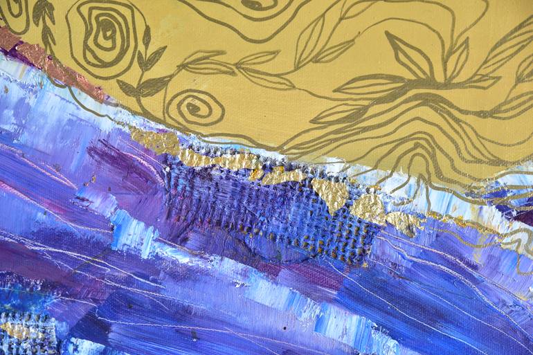 Original Abstract People Painting by Oksana Davyda