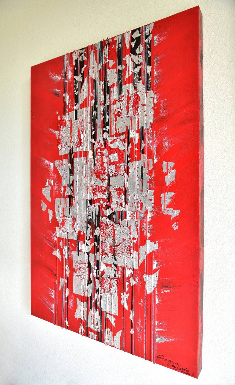 Original Conceptual Abstract Mixed Media by Oksana Davyda