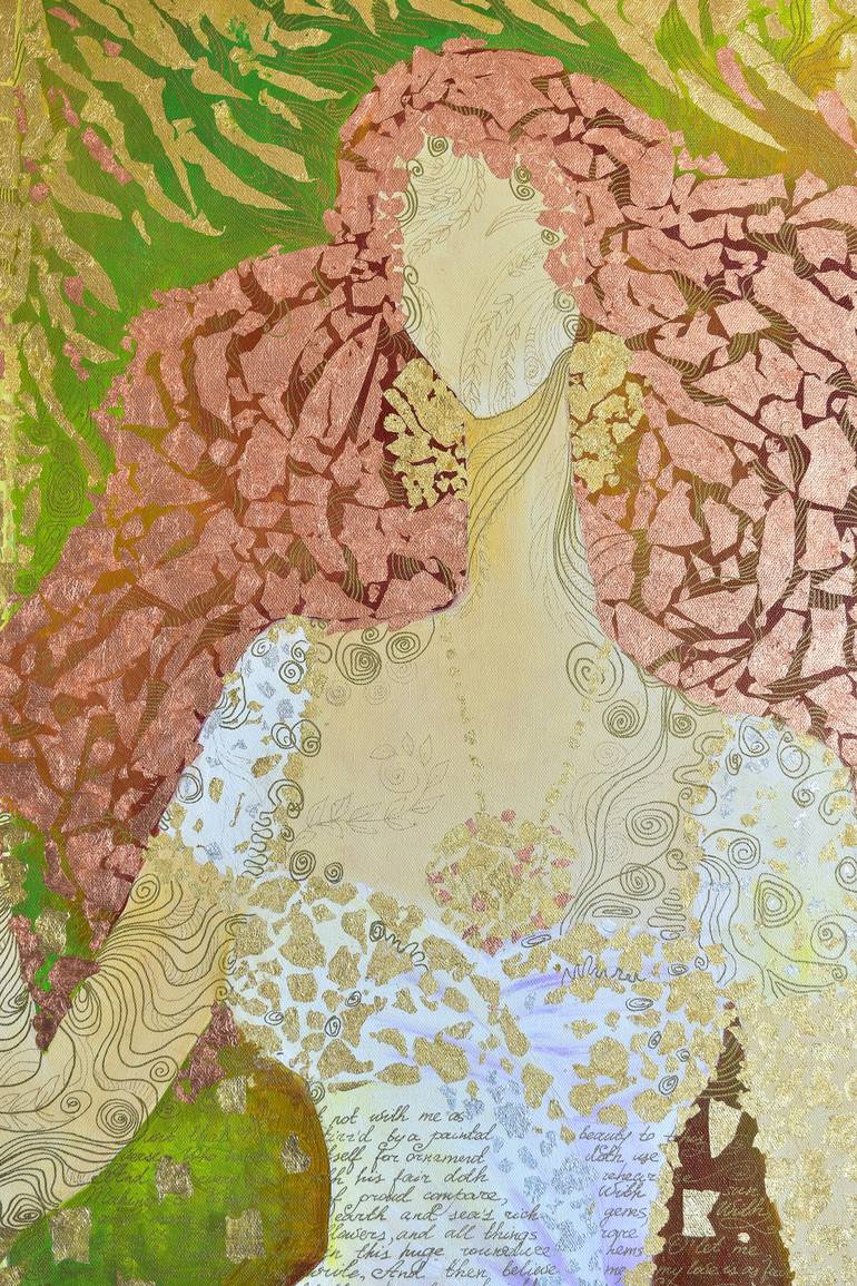 Original Abstract Women Painting by Oksana Davyda