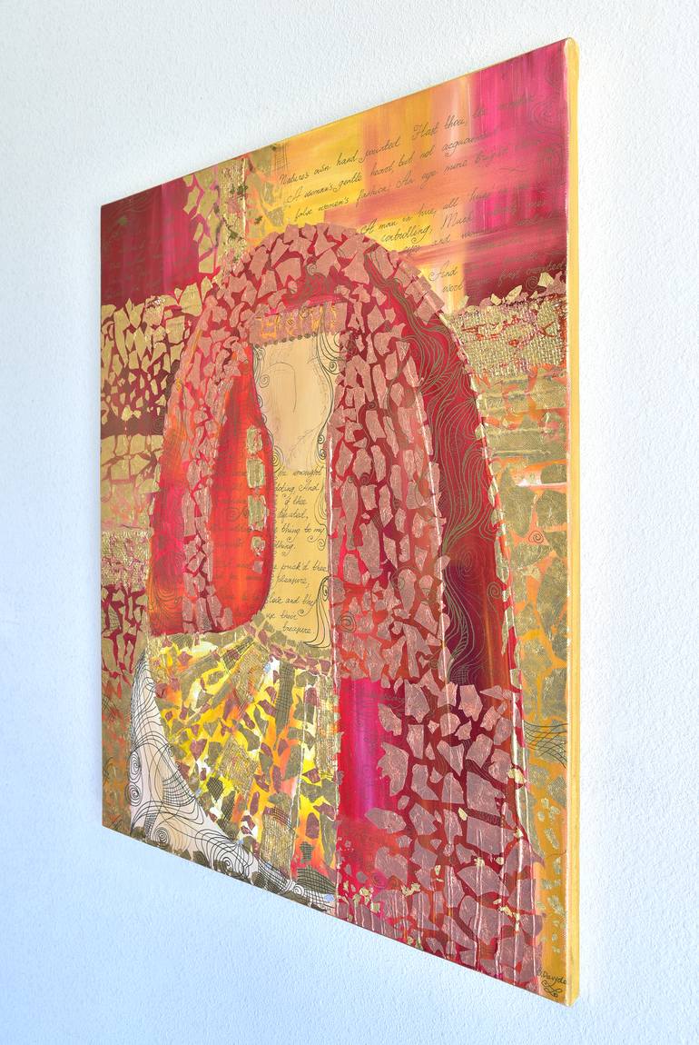 Original Abstract Women Painting by Oksana Davyda