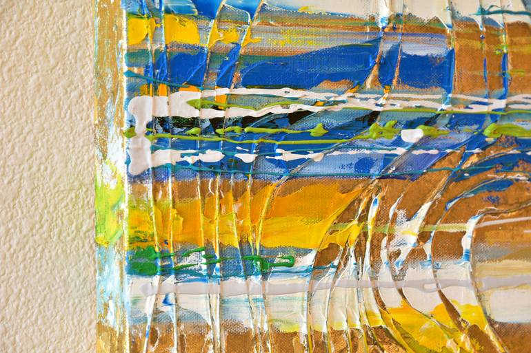 Original Conceptual Abstract Painting by Oksana Davyda