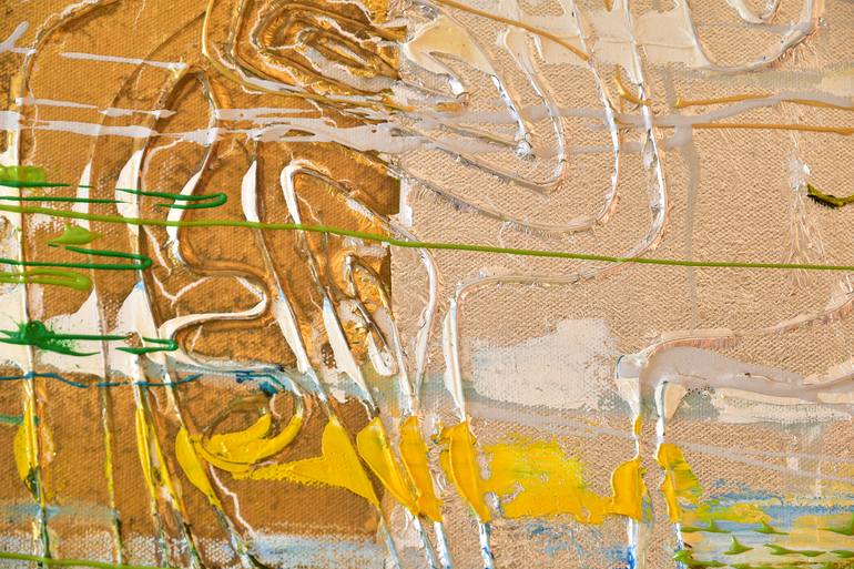 Original Conceptual Abstract Painting by Oksana Davyda