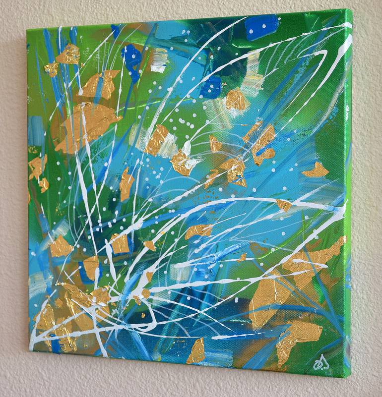 Original Conceptual Abstract Painting by Oksana Davyda