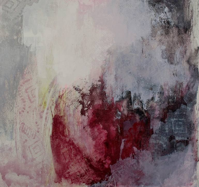 Original Abstract Expressionism Abstract Painting by Nadia Nl
