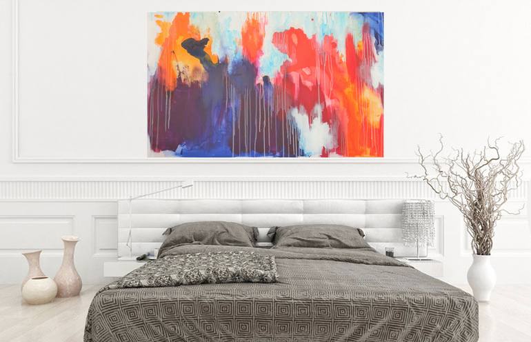 Original Abstract Painting by Nadia NL