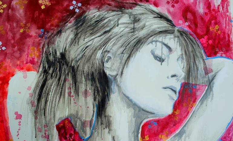 Original Women Painting by Nadia NL