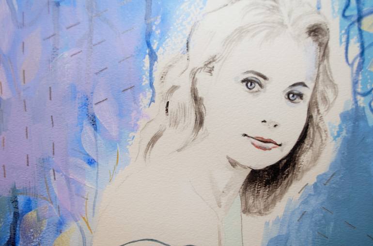 Original Figurative Women Painting by Nadia NL