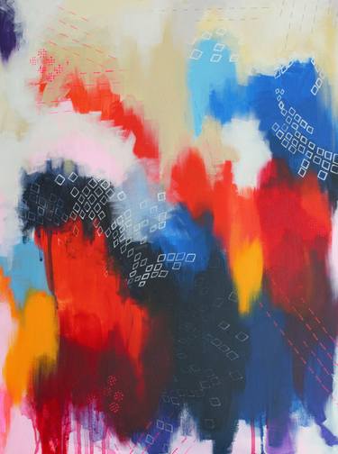 Original Abstract Paintings by Nadia NL