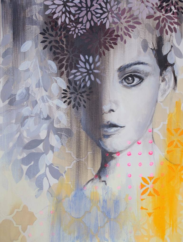 Don’t Hide Painting by Nadia NL | Saatchi Art