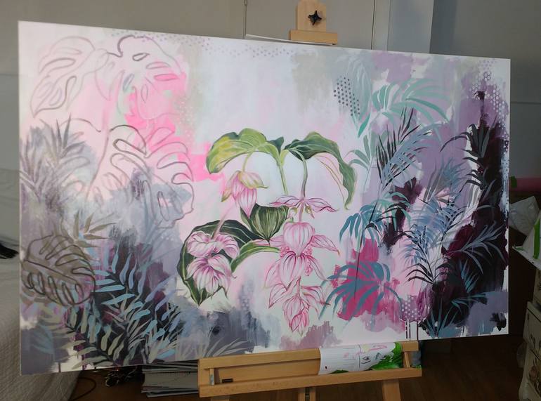 Original Botanic Painting by Nadia NL