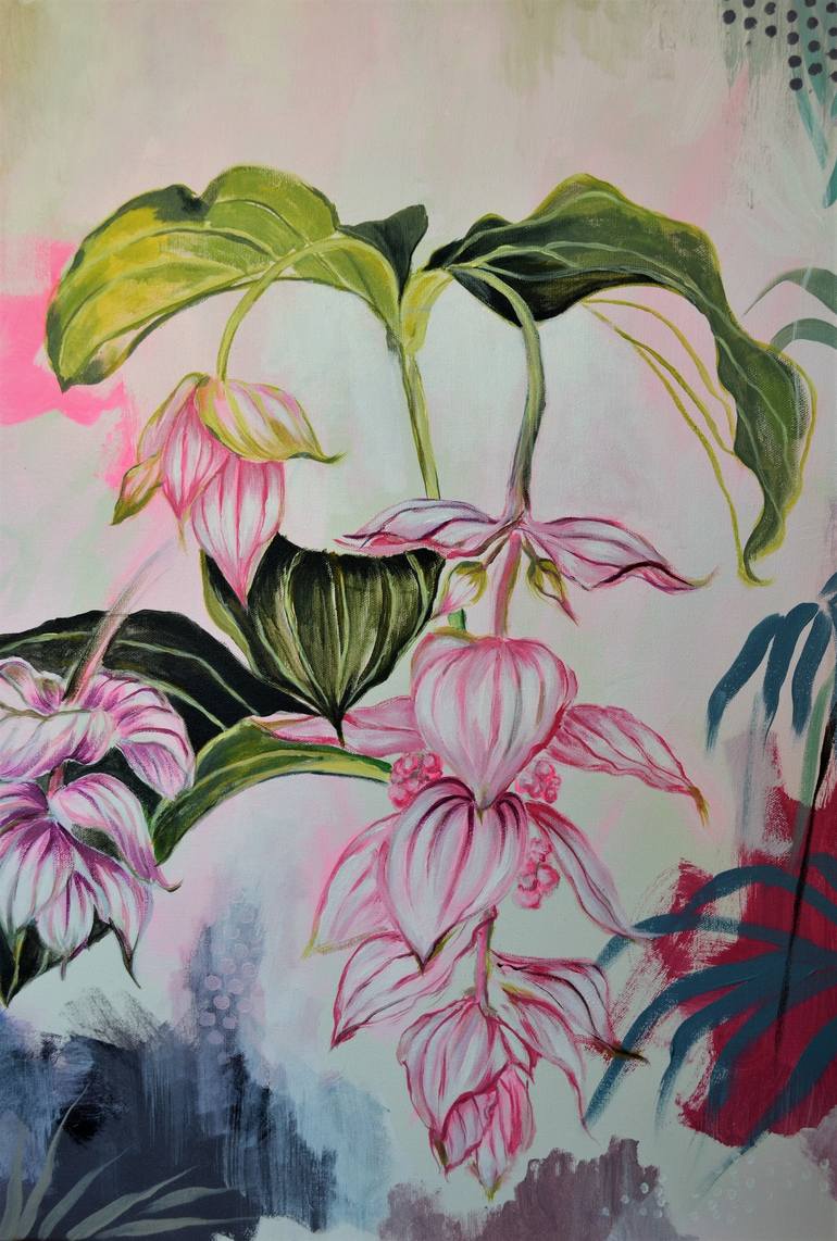 Original Botanic Painting by Nadia NL