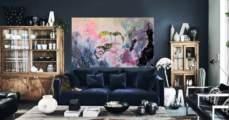 Original Botanic Painting by Nadia NL