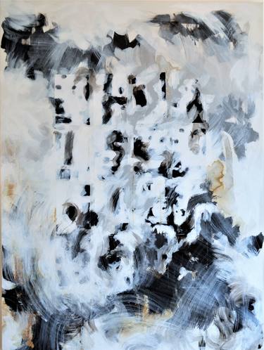 Original Abstract Expressionism Abstract Paintings by Nadia NL