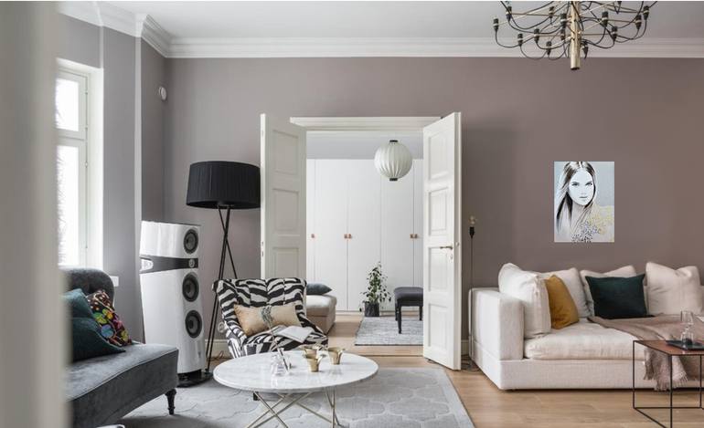 Original Figurative People Painting by Nadia Nl