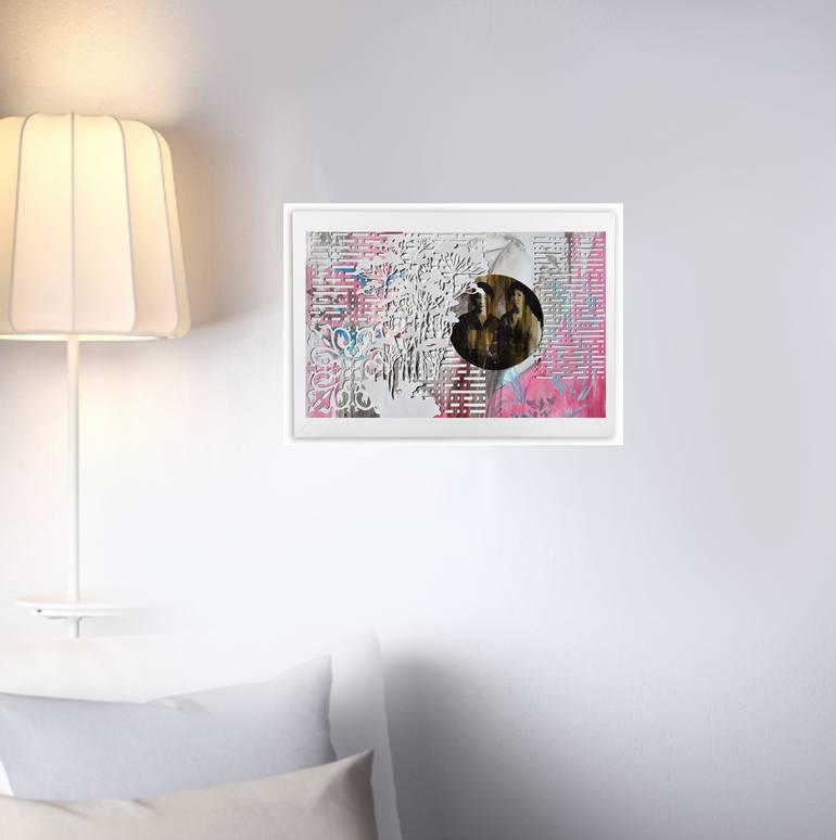 Original Figurative People Collage by Nadia Nl