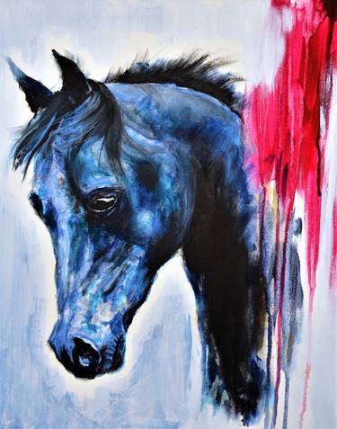 Original Modern Animal Paintings by Nadia NL