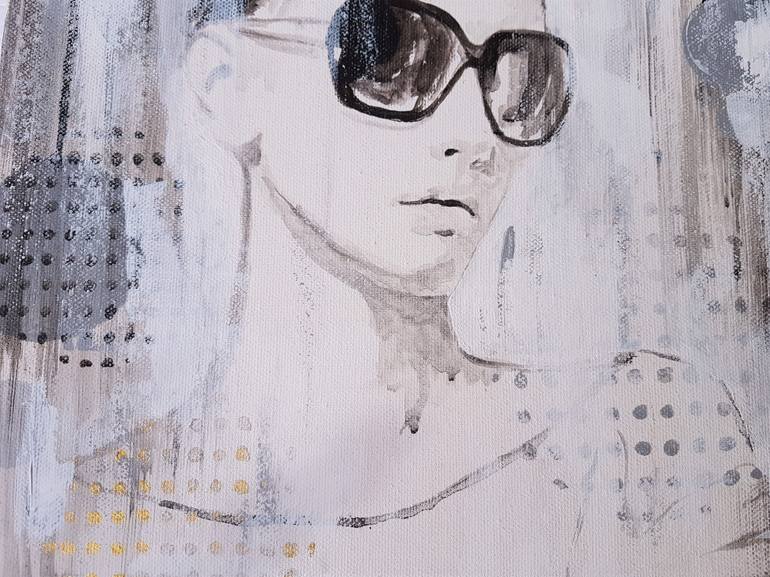 Original Figurative People Painting by Nadia Nl