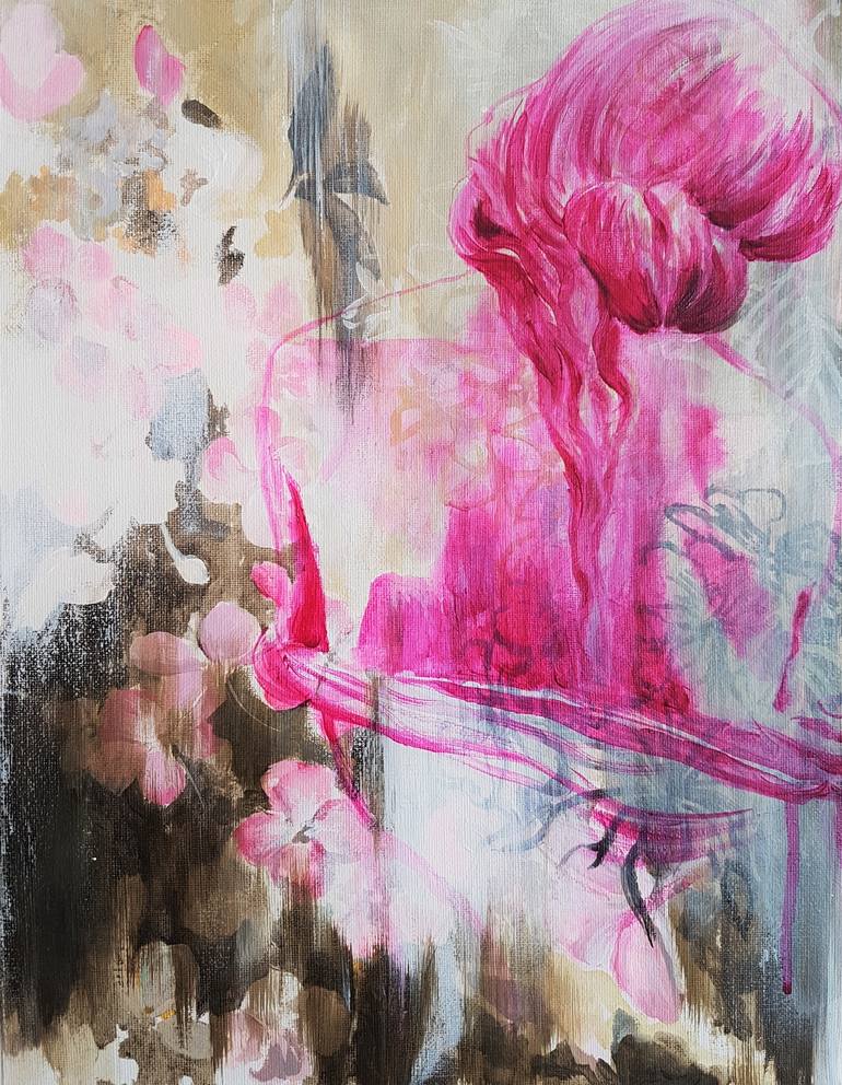 Original Figurative People Paintings by Nadia Nl