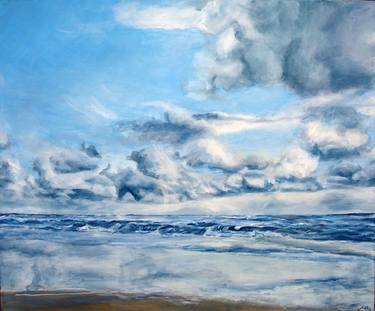 Original Realism Seascape Painting by Bettina Hackbarth