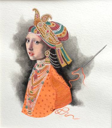 Original Women Paintings by Sana Shahid