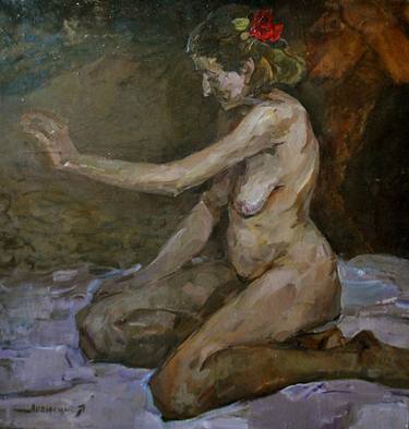 Print of Conceptual Erotic Paintings by Yaroslav Leonets