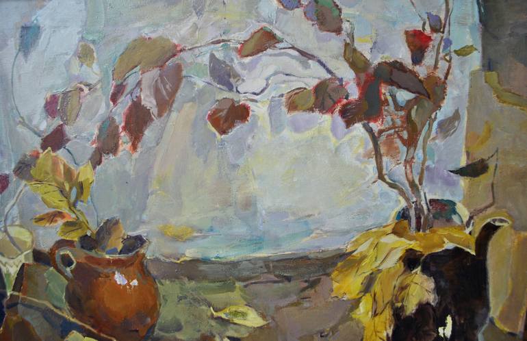 Original Botanic Painting by Yaroslav Leonets