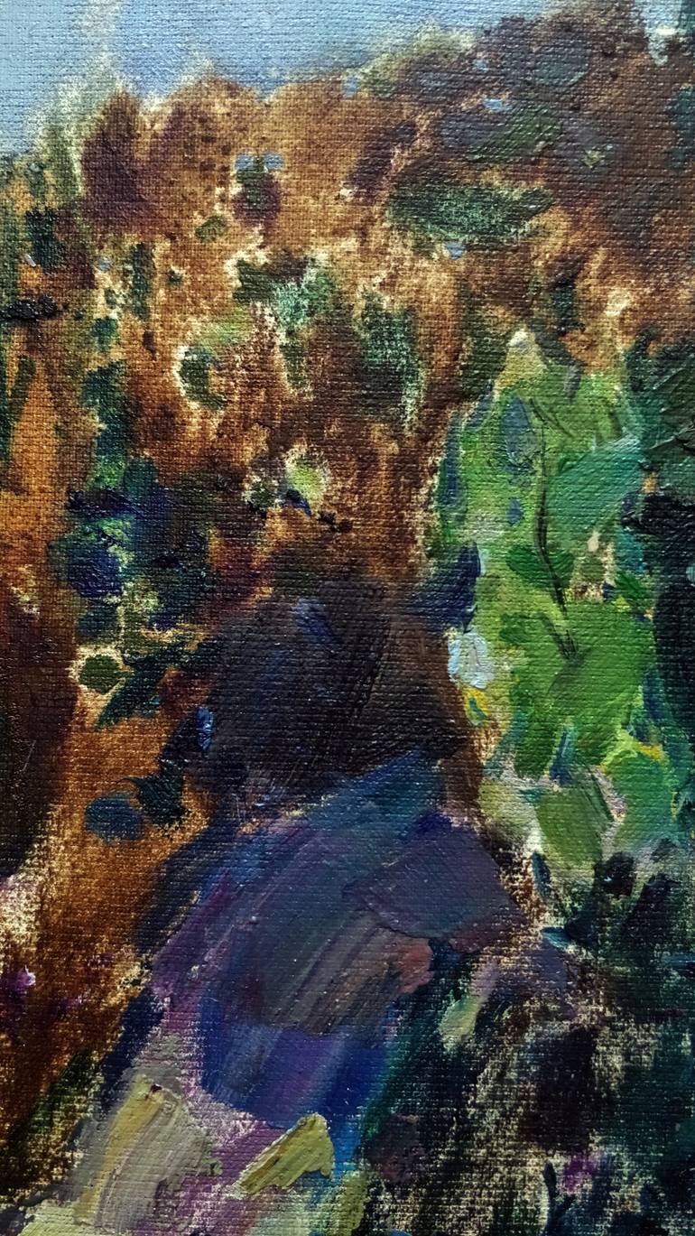 Original Illustration Nature Painting by Yaroslav Leonets
