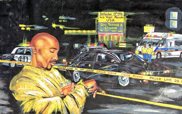 tupac crime scene photos
