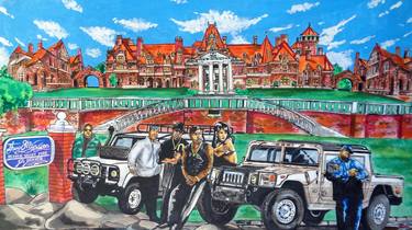 Original Conceptual Architecture Paintings by Oliver Martin Okoth