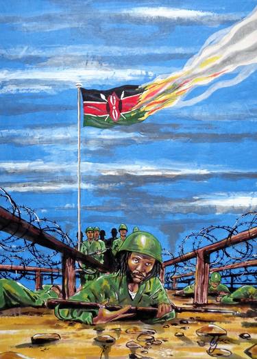 Print of Political Paintings by Oliver Martin Okoth