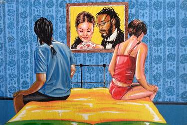 Print of Culture Paintings by Oliver Martin Okoth
