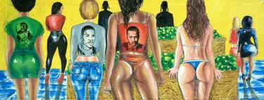 Original Erotic Paintings by Oliver Martin Okoth