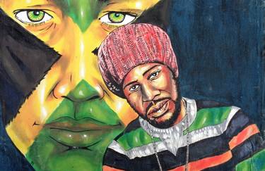 Original Celebrity Paintings by Oliver Martin Okoth