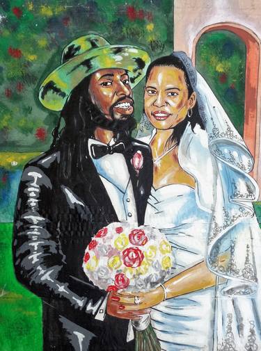 Print of Popular culture Paintings by Oliver Martin Okoth