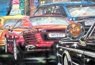 Original Conceptual Automobile Paintings by Oliver Martin Okoth