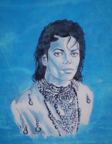 Original Celebrity Paintings by Oliver Martin Okoth