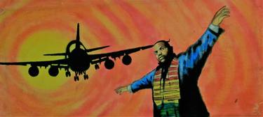 Print of Conceptual Aeroplane Paintings by Oliver Martin Okoth