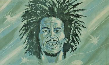Print of Celebrity Paintings by Oliver Martin Okoth