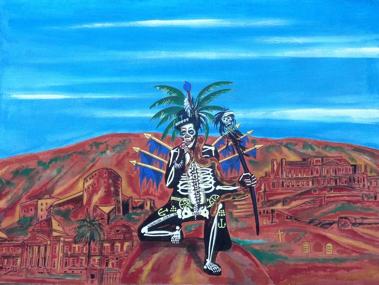 HAITI. Painting