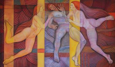 Print of Erotic Paintings by metin sakalov