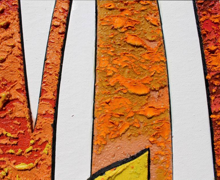 Original Abstract Expressionism Abstract Painting by Metin Sakalov