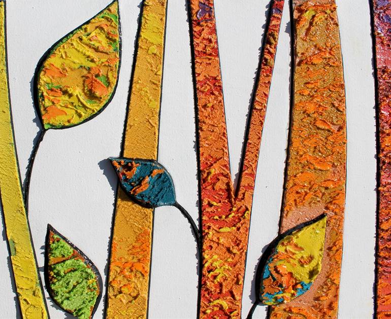 Original Abstract Expressionism Abstract Painting by Metin Sakalov